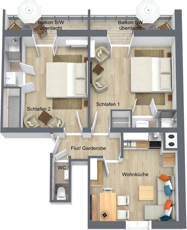Casa Shania Unterwoessen Ngoại thất bức ảnh